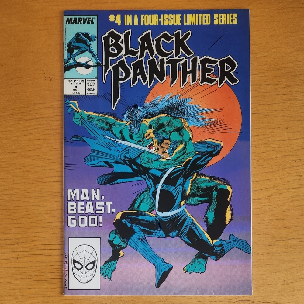 Black Panther Mini-Series #3 & #4 - 1980s Marvel Comics (Lot of 2)  - Picture 9 of 16
